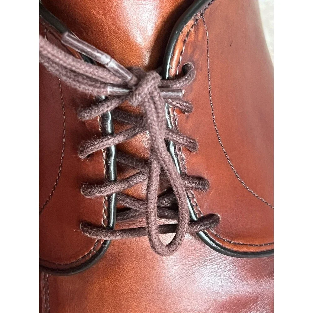 Allen Edmonds Delray Brown Leather Shoes Sz 13